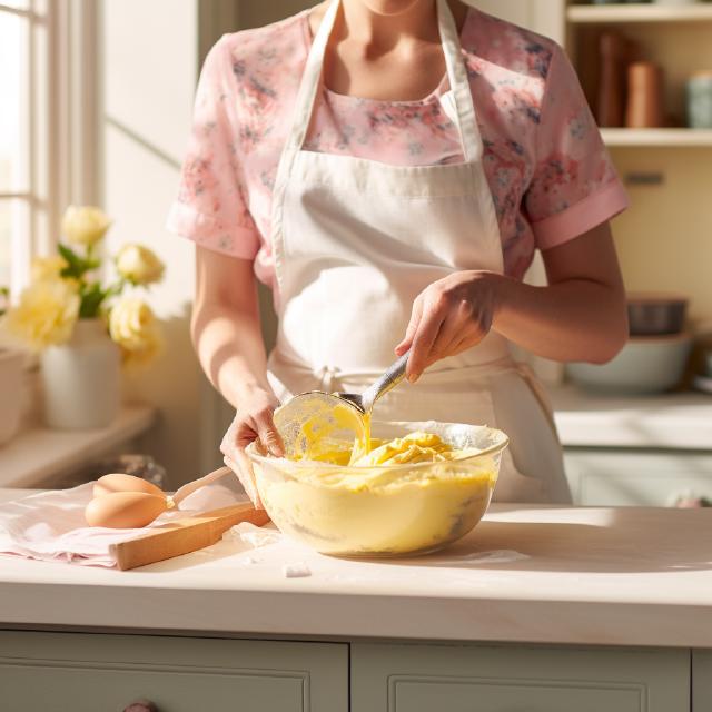 A spatula comes in very handy when baking A spatula comes in very handy when baking