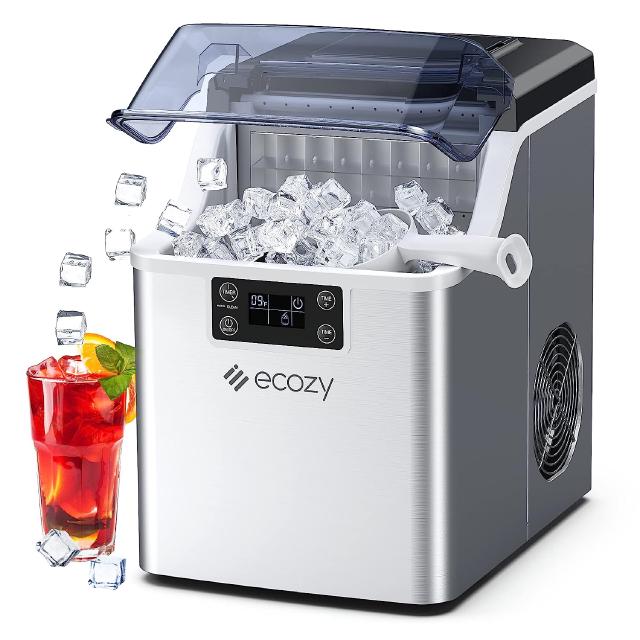 ecozy Countertop Ice Maker - Large icecube maker